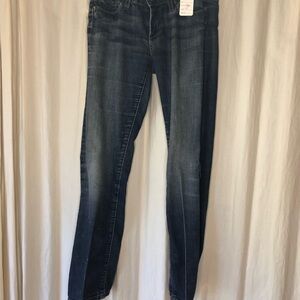 Paige dark Wash Straight Leg Women's Jeans